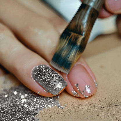 Purpurina Glitter Biodegradable Plateada