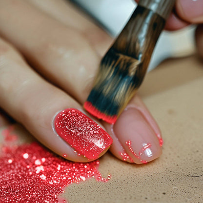 Purpurina Glitter Biodegradable Roja