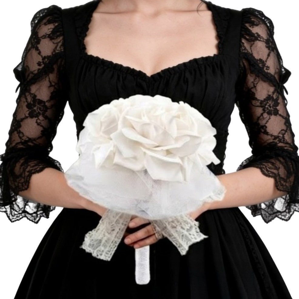 Ramo de Rosas Blancas Deluxe