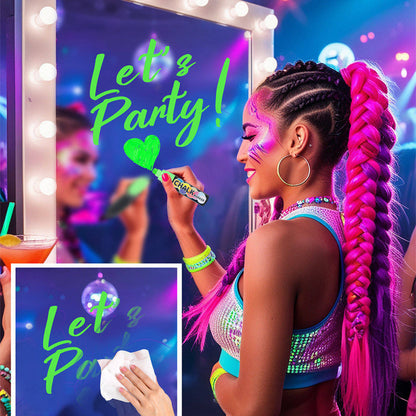 Rotulador de Tiza Líquida Verde