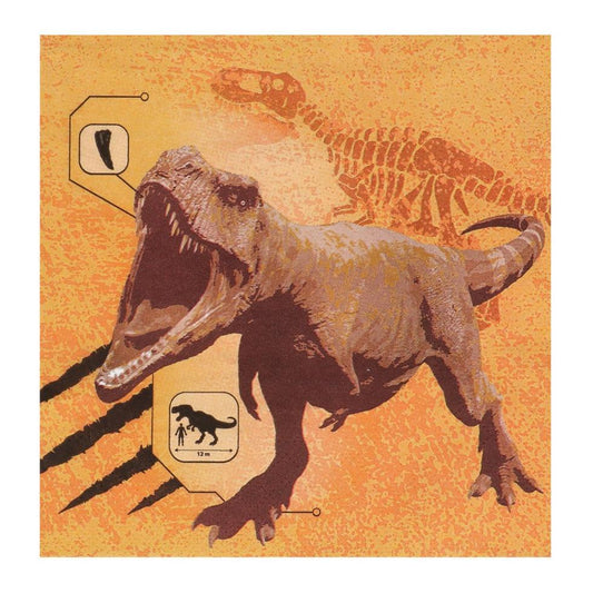 Servilletas de Dinosaurio Rex