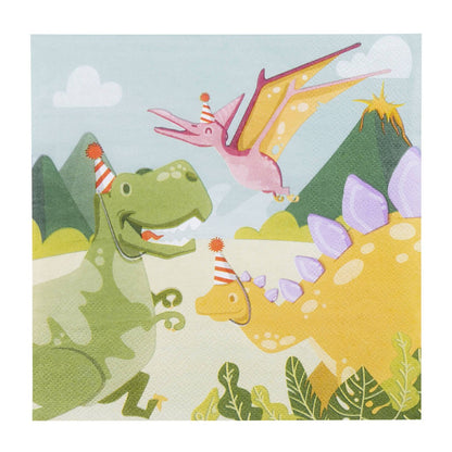 Servilletas de Dinosaurios