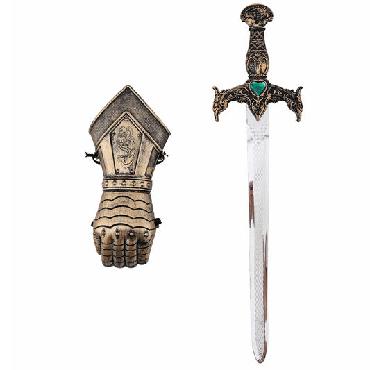 Set de Caballero Medieval con Guante