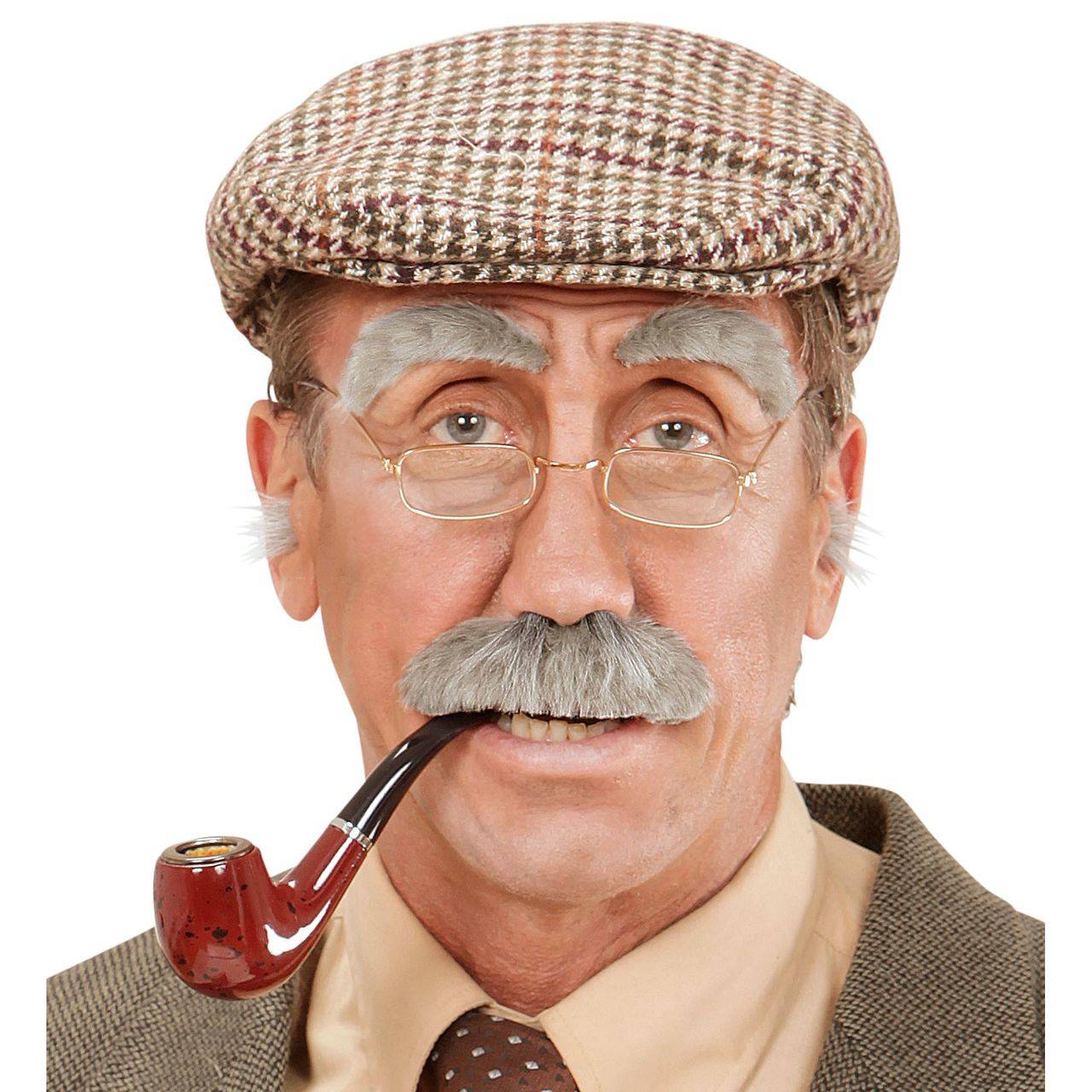 Set de Cejas y Bigote Viejo