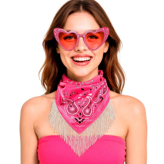 Set de Disco Cowgirl Rosa