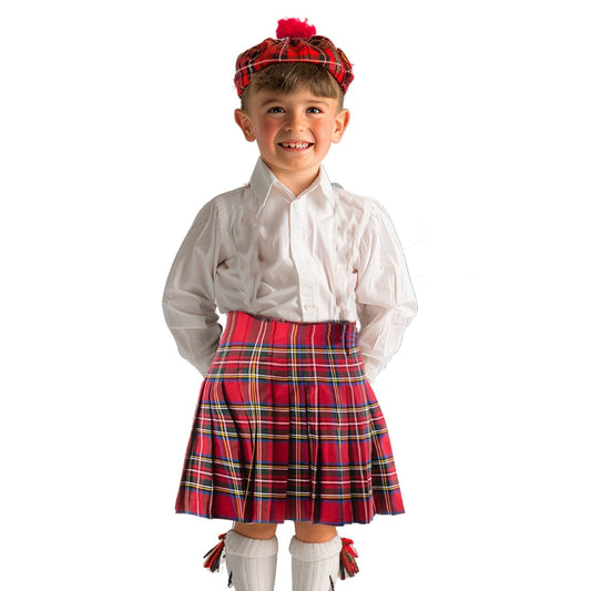 Set de Escocés Cuadros infantil
