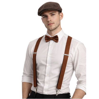 Set de Gángster Inglés Marrón Peaky