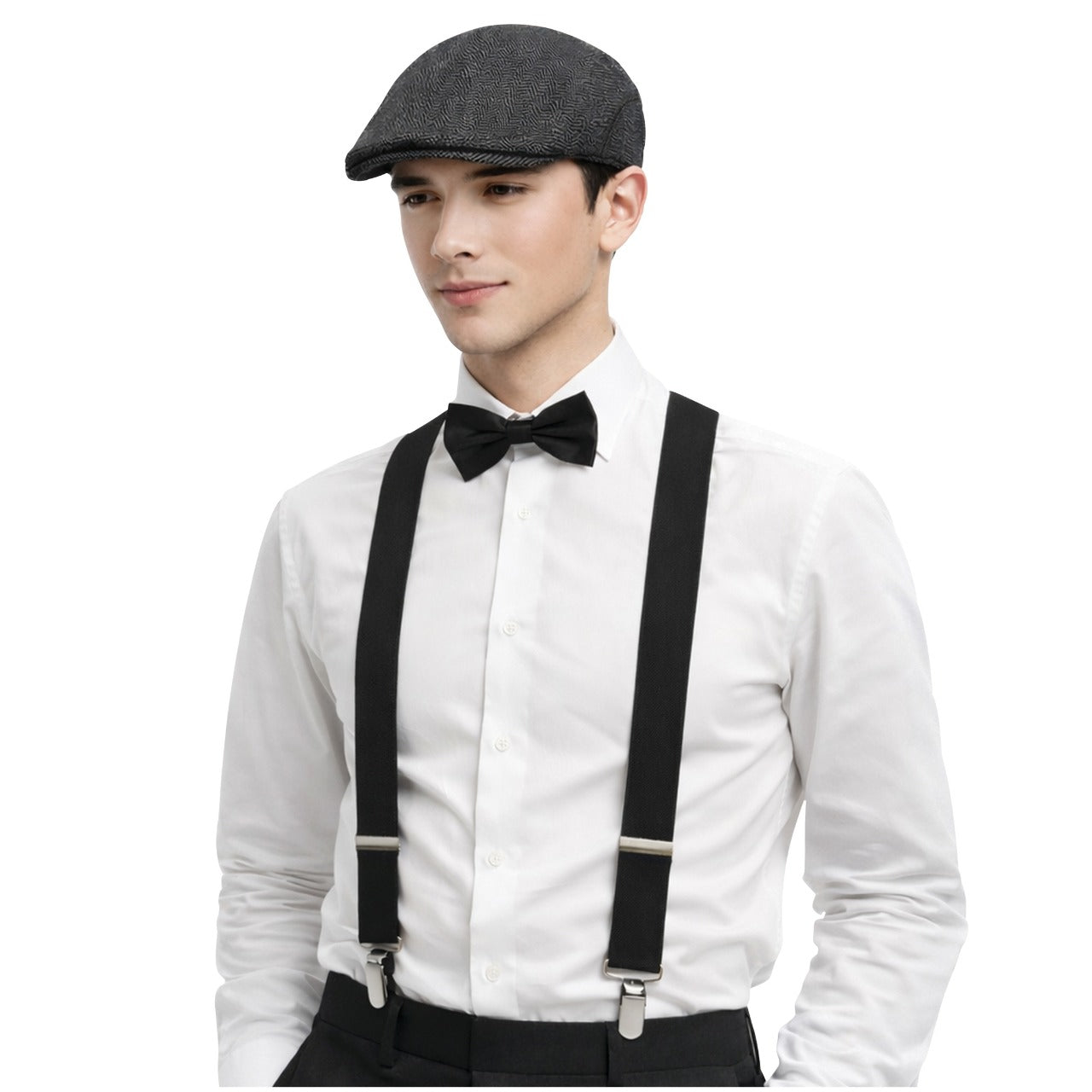 Set de Gángster Inglés Negro Peaky