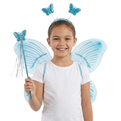 Set de Hada Mariposa Azul