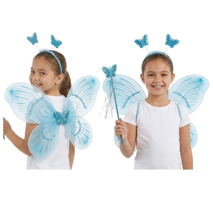 Set de Hada Mariposa Azul