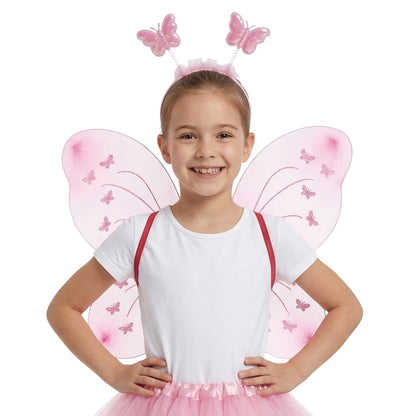 Set de Hada Mariposa Rosa