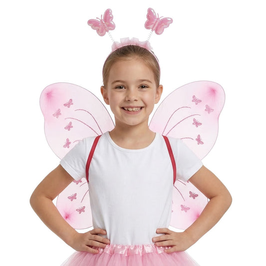 Set de Hada Mariposa Rosa