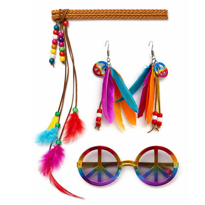 Set de Hippie Multicolor