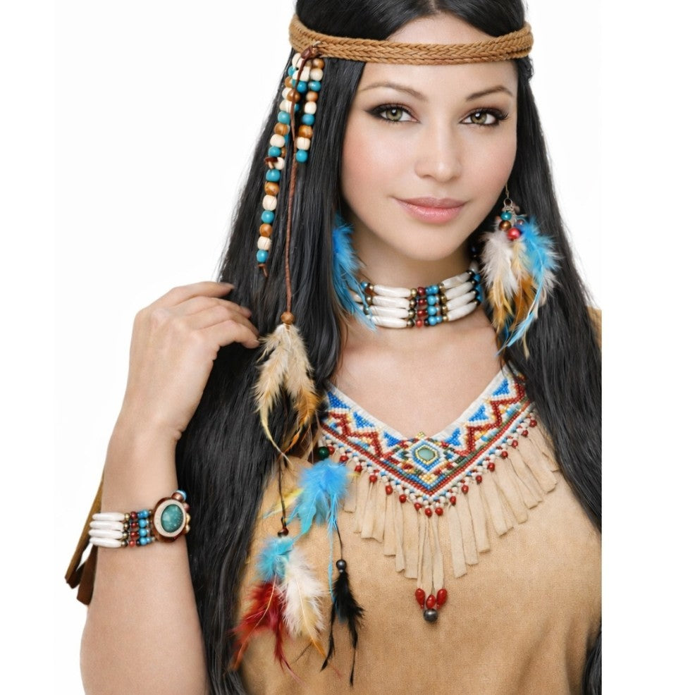 Set de India Plumas