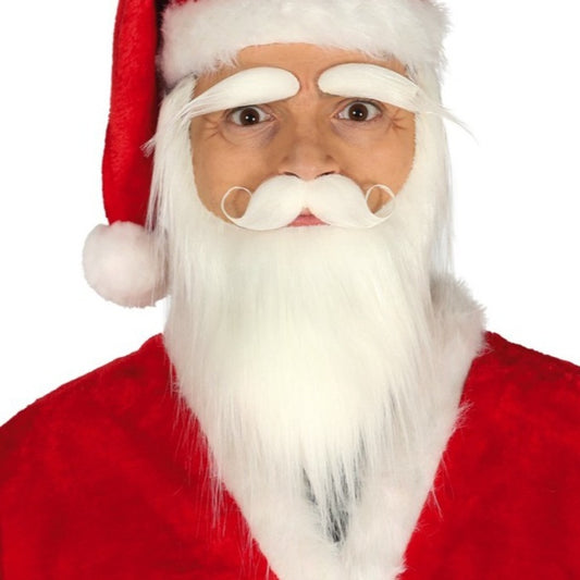 Set de Pelos Blanco Papá Noel