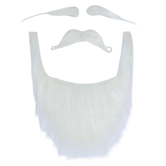 Set de Pelos Blanco Papá Noel