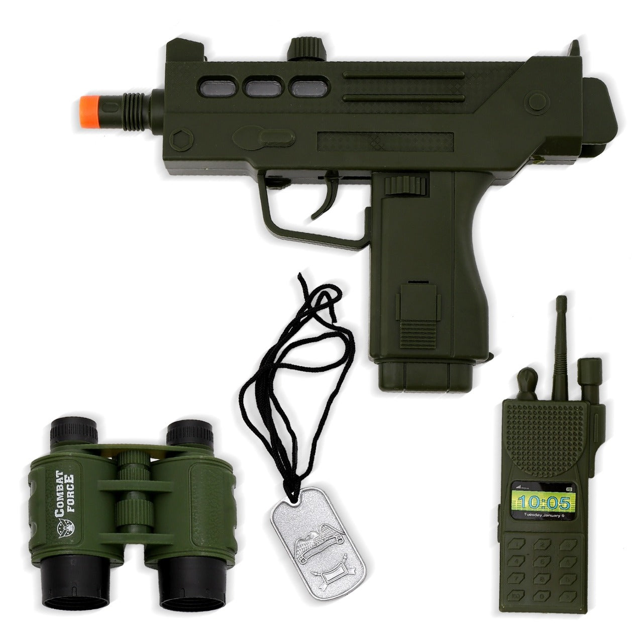 Set de Soldado Camuflaje Verde