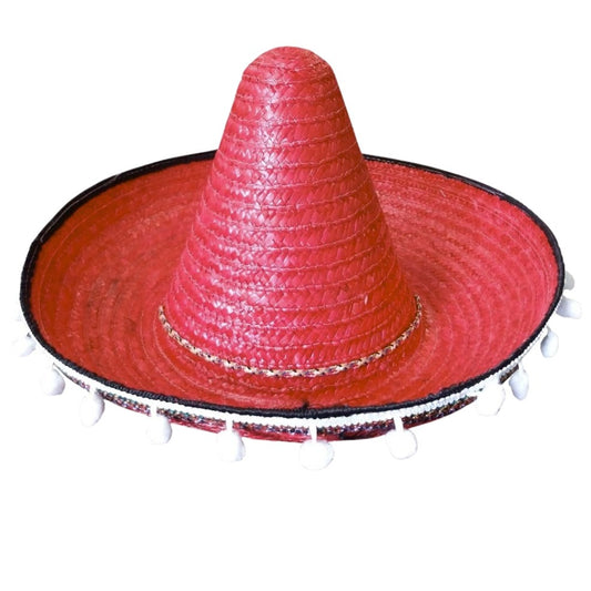 Sombrero Mexicano Rojo infantil