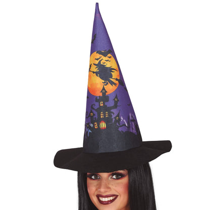 Sombrero de Bruja Azul