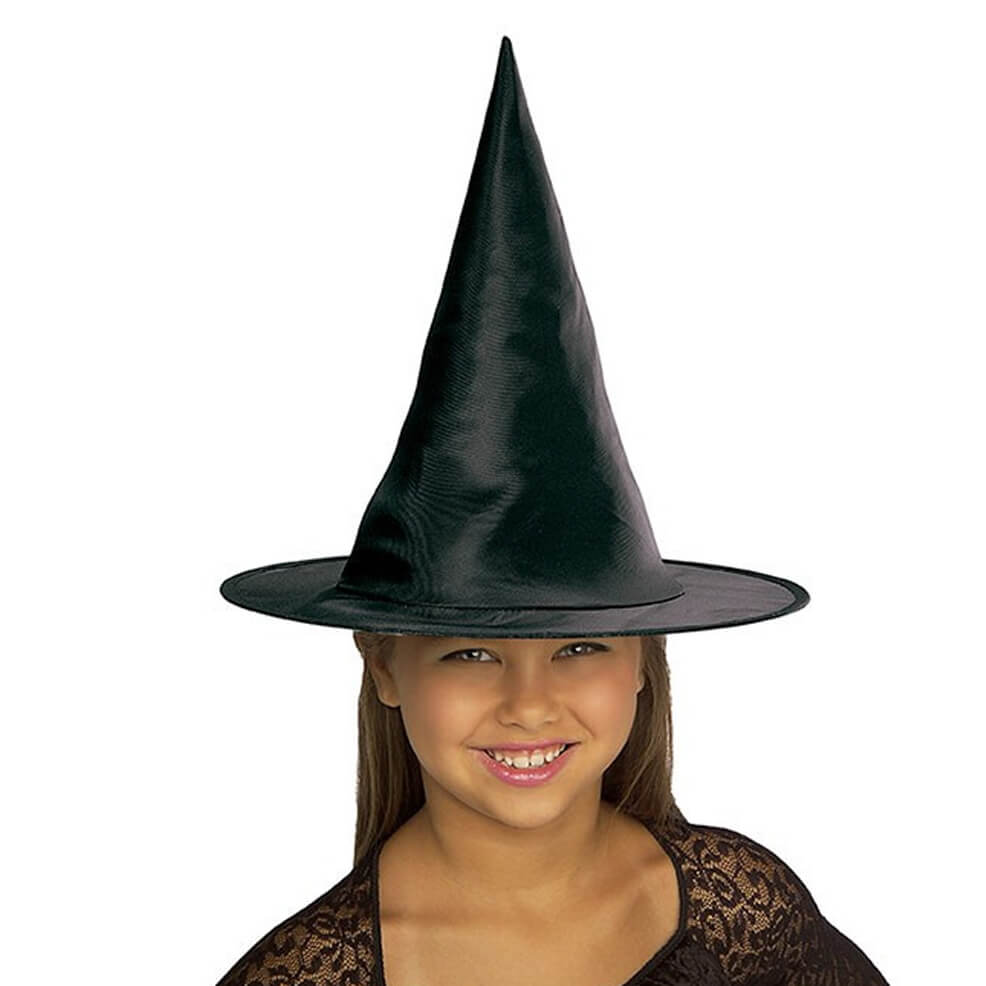 Sombrero de Bruja Negro Eco infantil