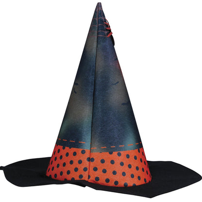 Sombrero de Bruja Naranja infantil