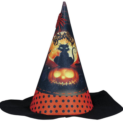 Sombrero de Bruja Naranja infantil