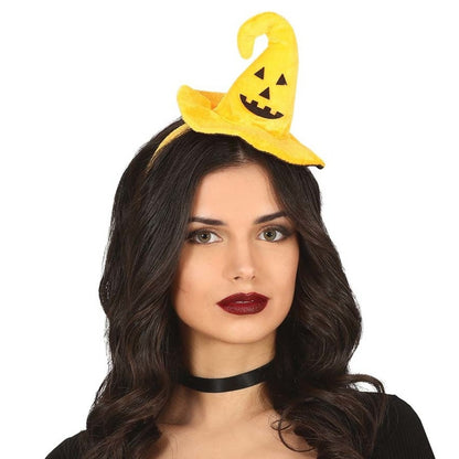 Sombrero Chic de Bruja Calabaza