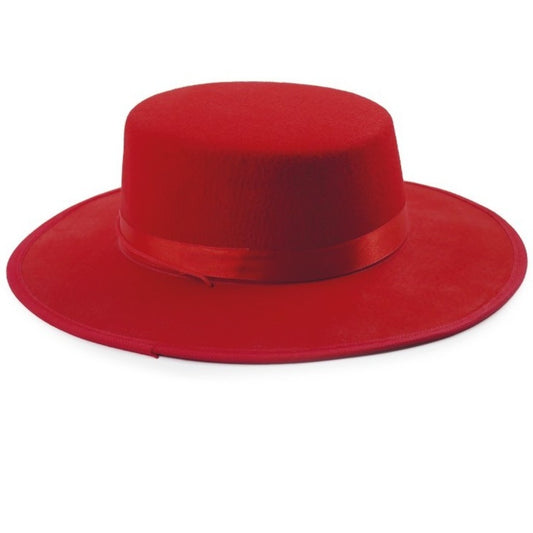 Sombrero de Cordobés Rojo infantil
