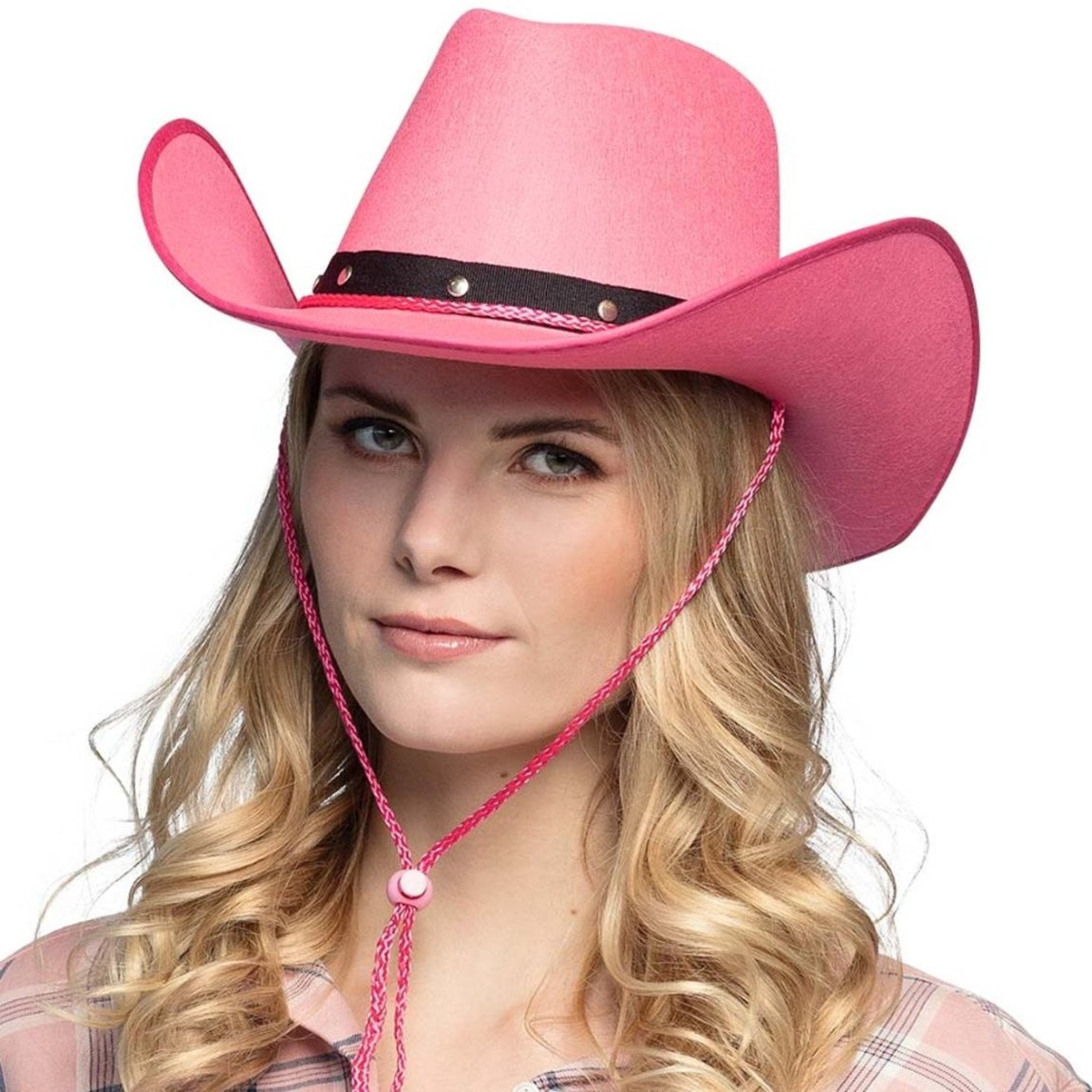 Sombrero de Vaquera Fucsia