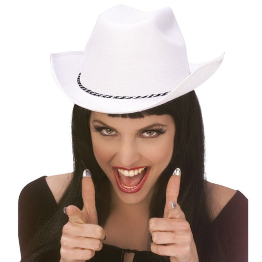 Sombrero de Vaquero Cowboy Blanco