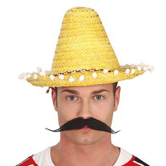 Sombrero Mexicano Amarillo Pequeño