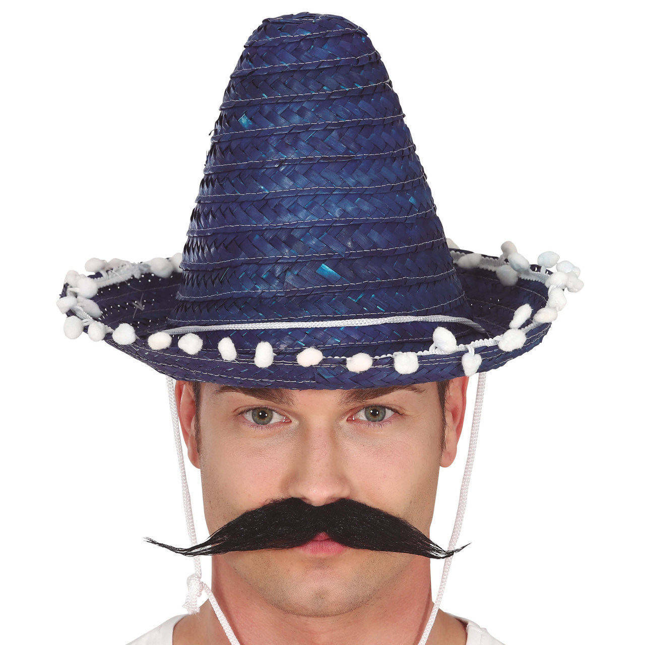 Sombrero Mexicano Azul Pequeño