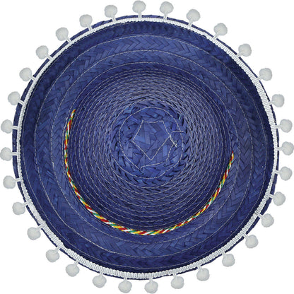 Sombrero Mexicano Azul Pequeño
