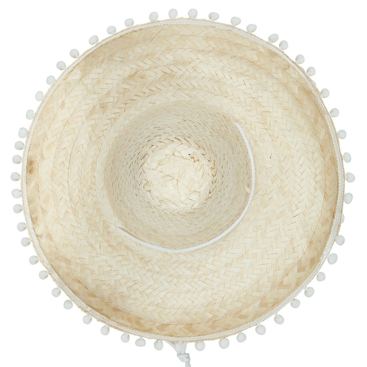 Sombrero Mexicano Negro Borlas