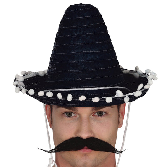 Sombrero Mexicano Negro Pequeño