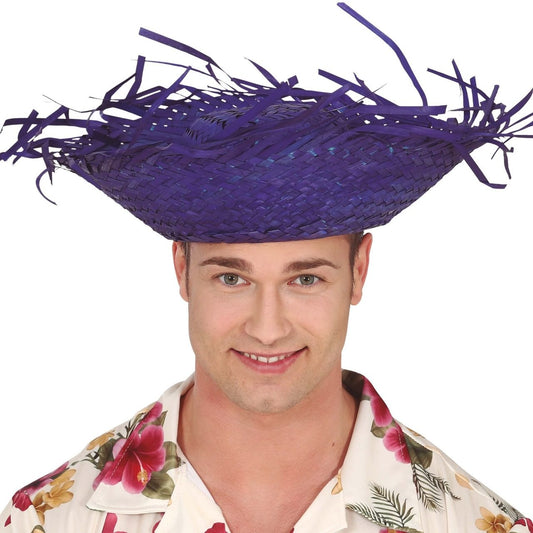 Sombrero de Paja Azul