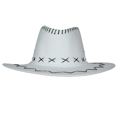 Sombrero de Vaquero Cowboy Blanco