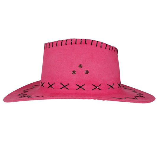 Sombrero de Vaquero Cowboy Fucsia