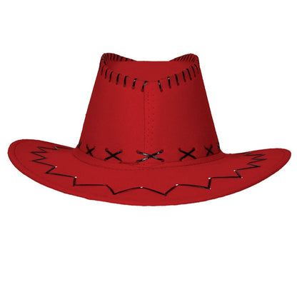 Sombrero de Vaquero Cowboy Rojo