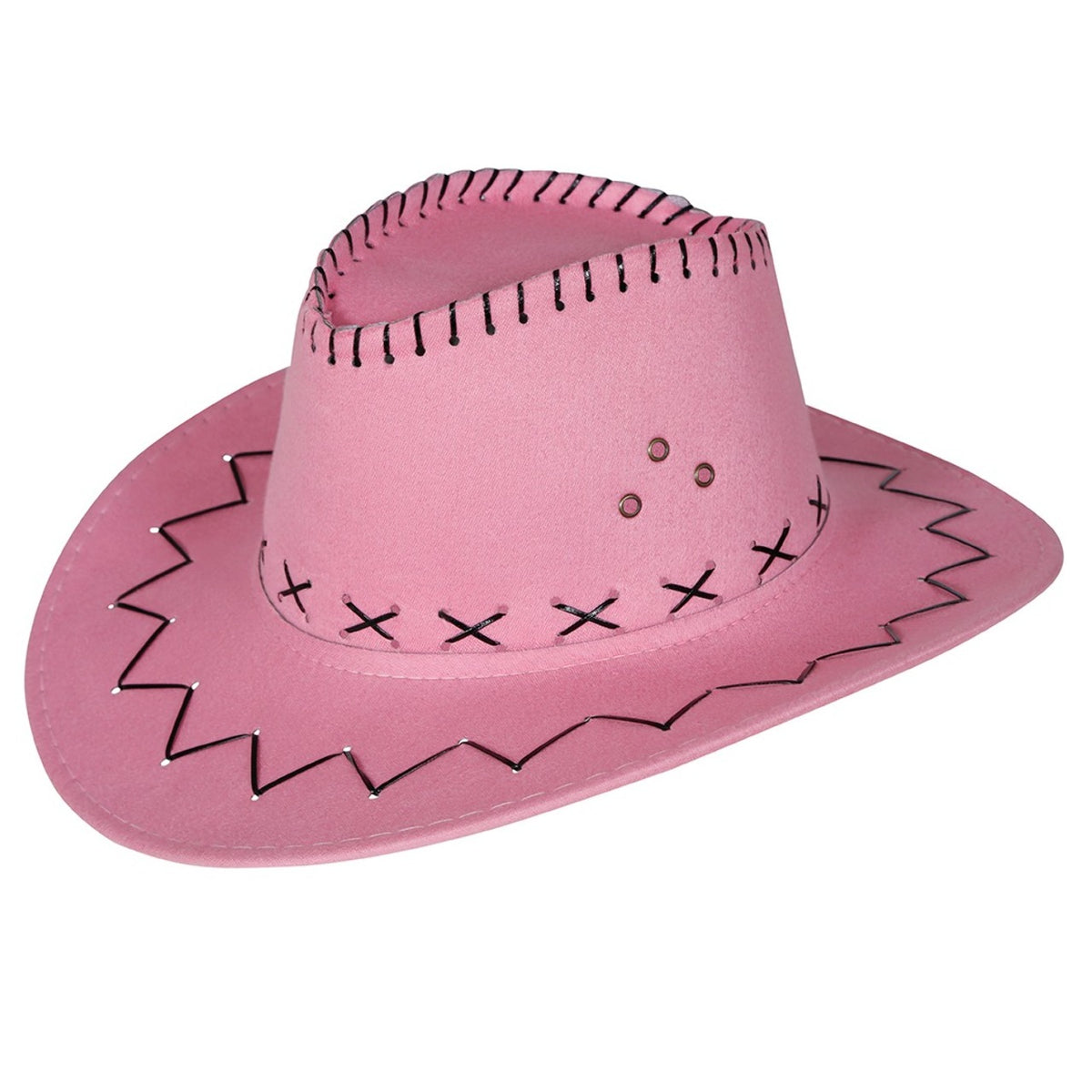 Sombrero de Vaquero Cowboy Rosa