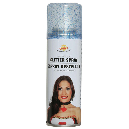 Spray de Pelo Glitter Azul