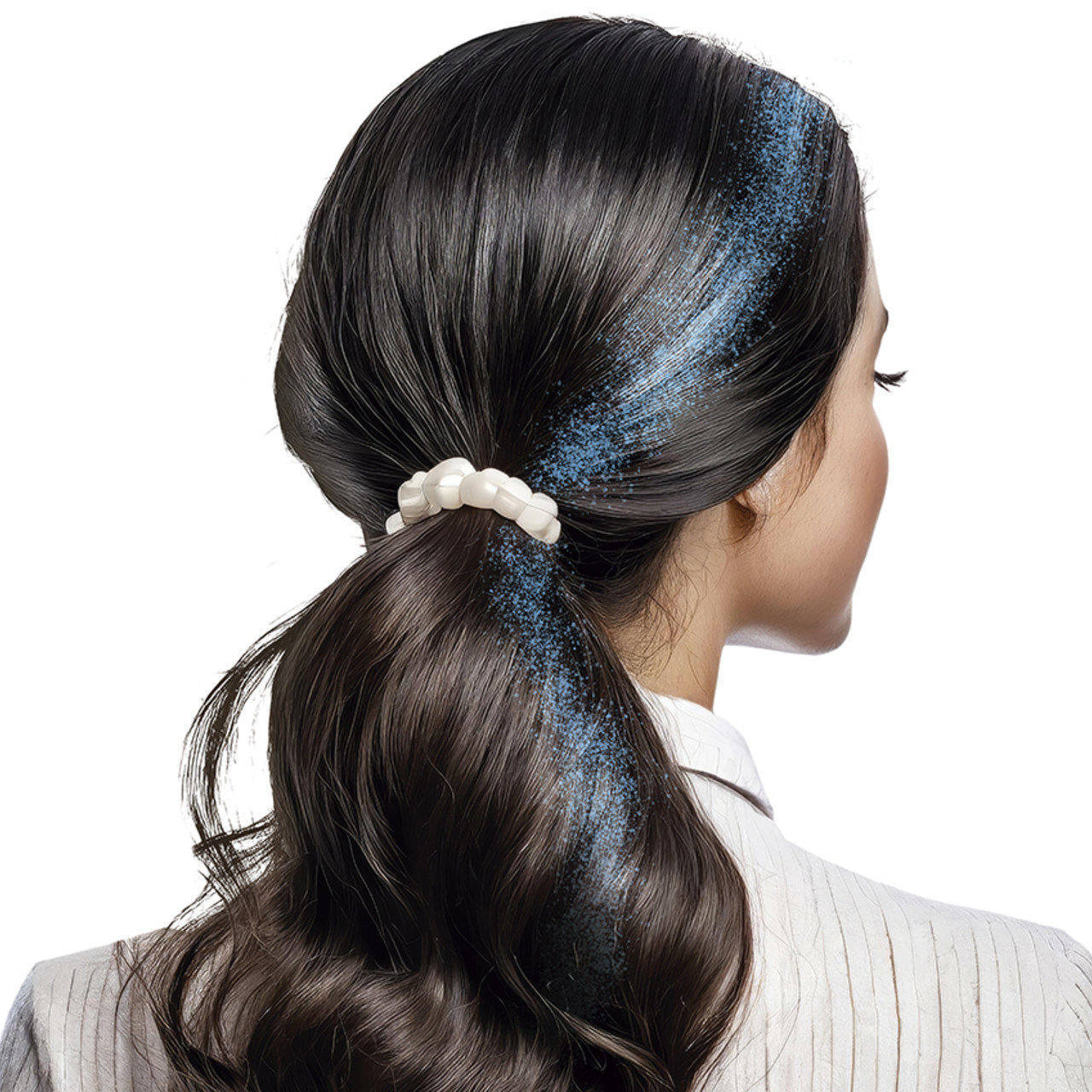 Spray de Pelo Glitter Azul