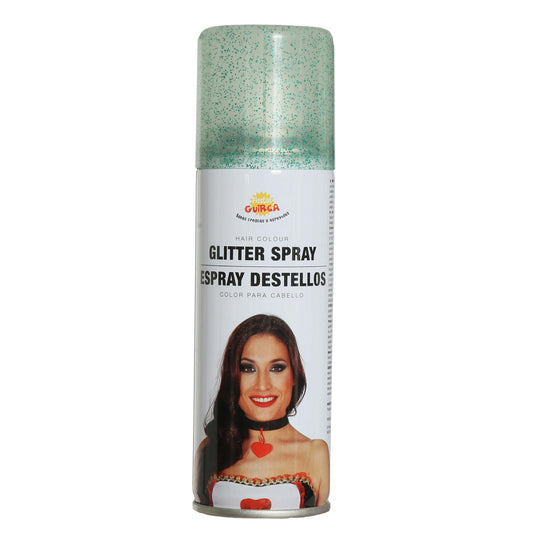 Spray de Pelo Glitter Verde