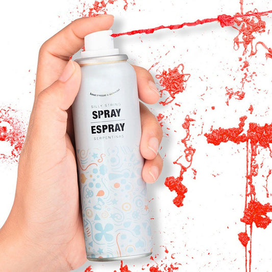 Spray de Serpentina Rojo