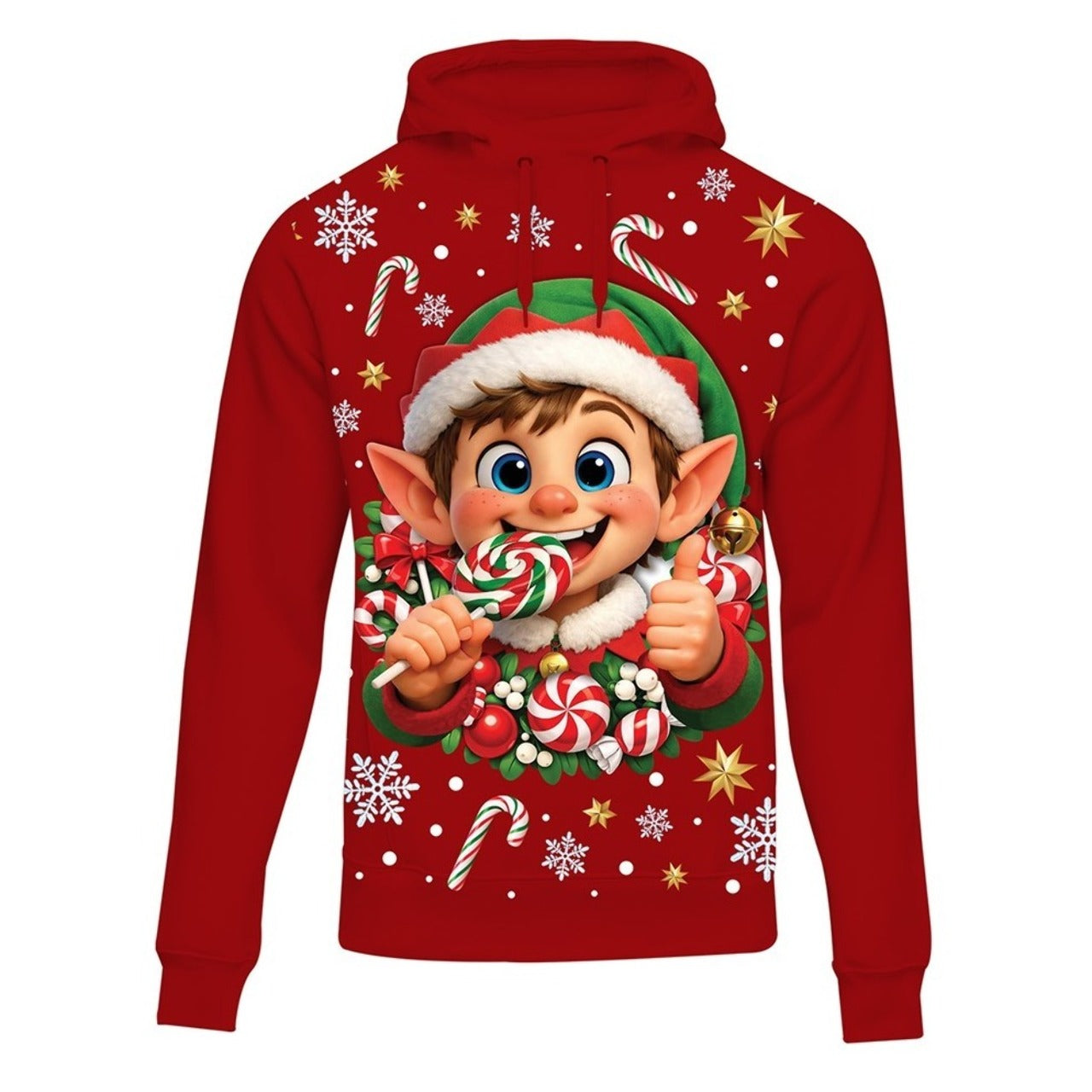 Sudadera de Elfo Navideño para hombre