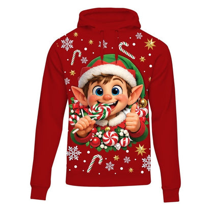 Sudadera de Elfo Navideño para hombre