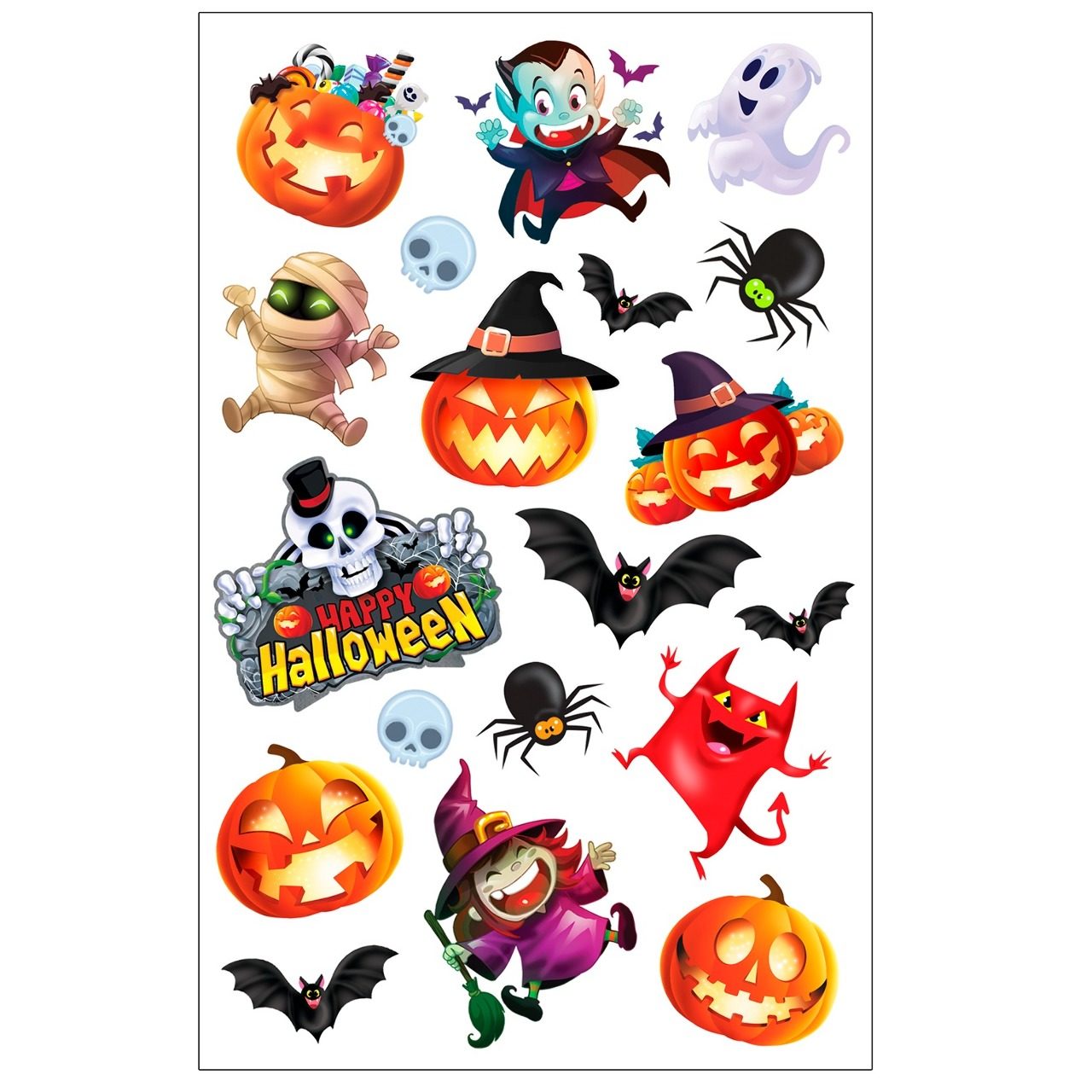 Tatuajes de Halloween Divertidos infantiles