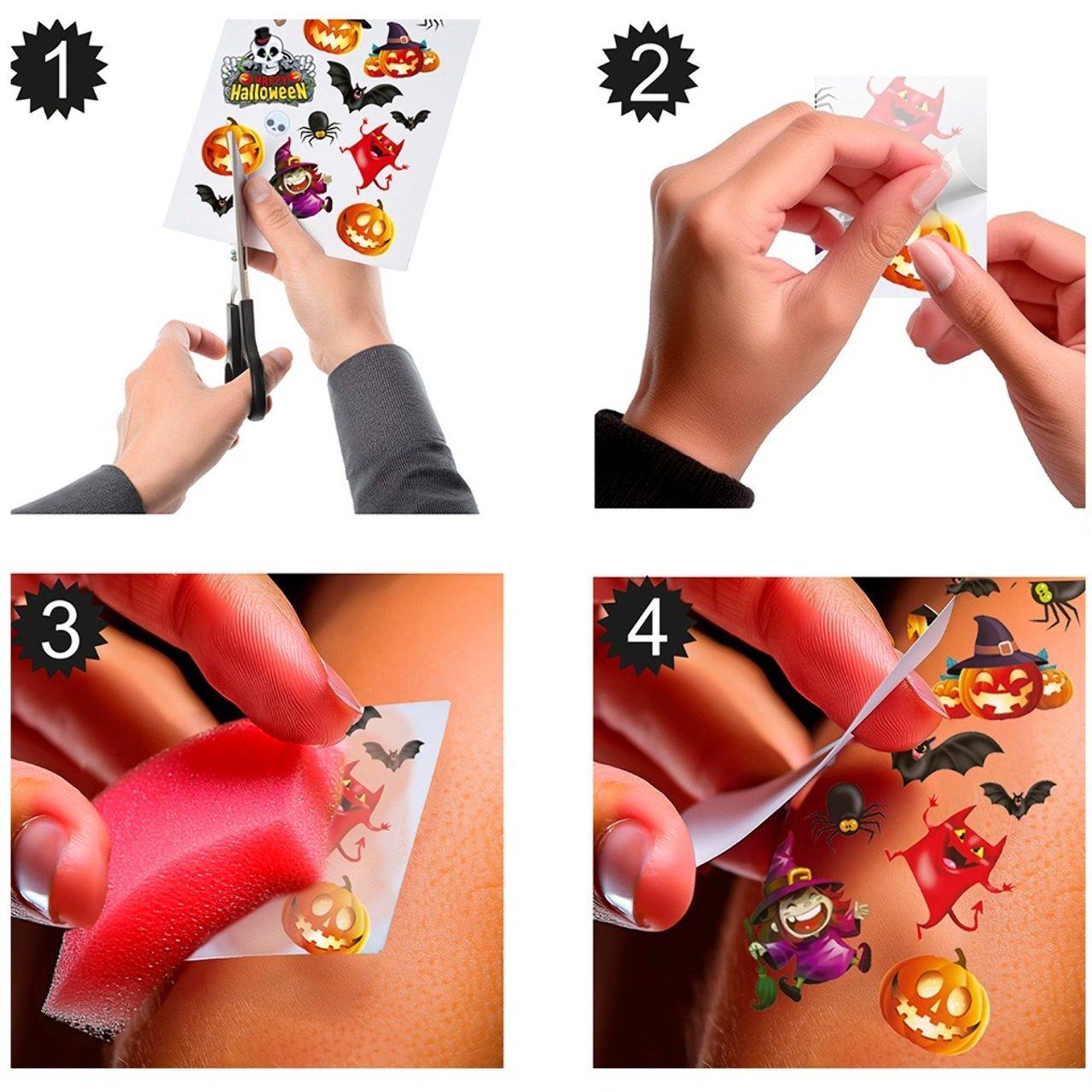 Tatuajes de Halloween Divertidos infantiles