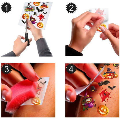 Tatuajes de Halloween Divertidos infantiles