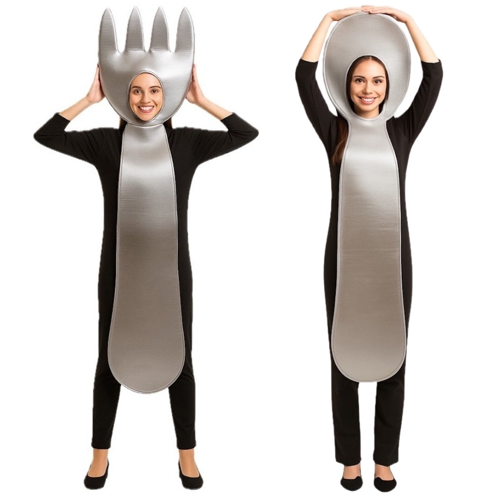 Disfraces en pareja de Cuchara y Tenedor